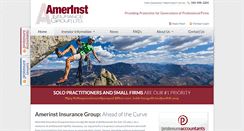 Desktop Screenshot of amerinst.bm